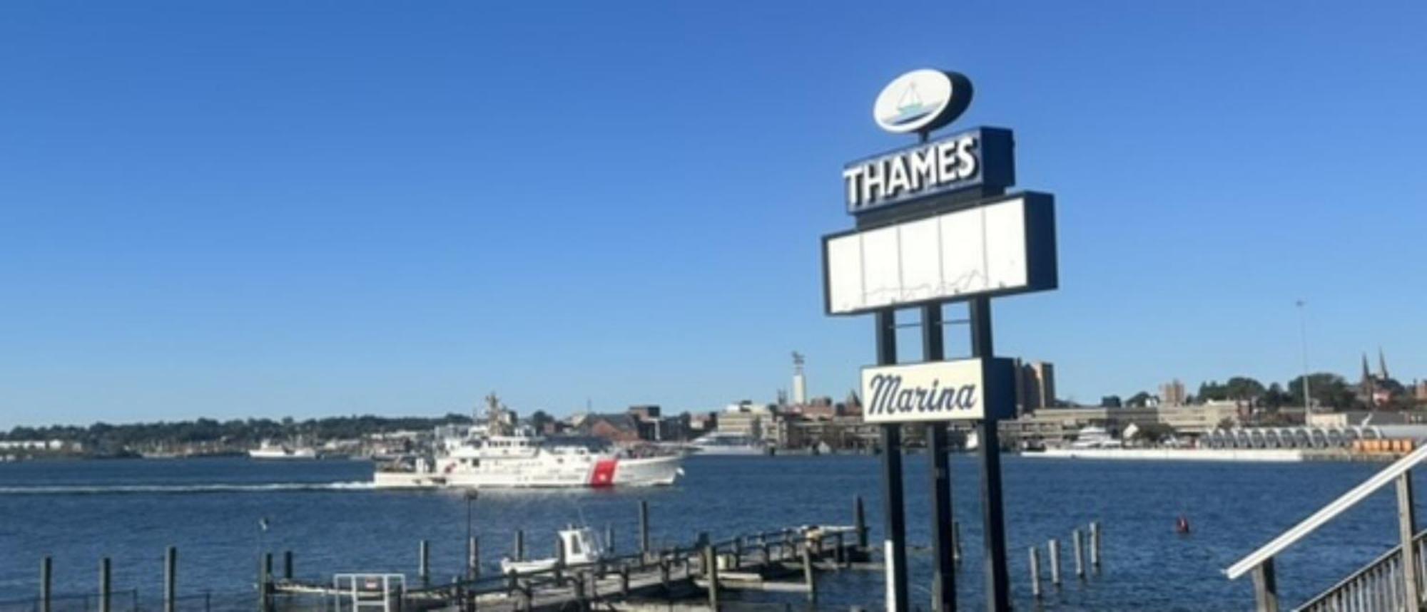 Thames Inn And Marina Groton Bagian luar foto